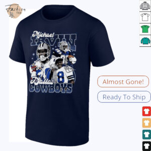 NFL Dallas Cowboys Michael Irvin Fan Apparel T Shirt2