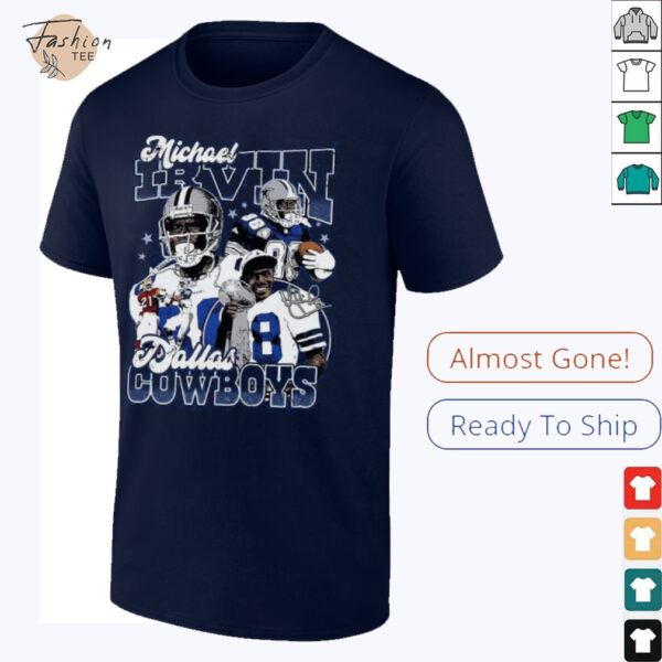 NFL Dallas Cowboys Michael Irvin Fan Apparel T Shirt