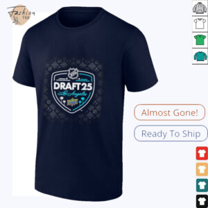 NHL Draft 2025 Los Angeles logo shirt