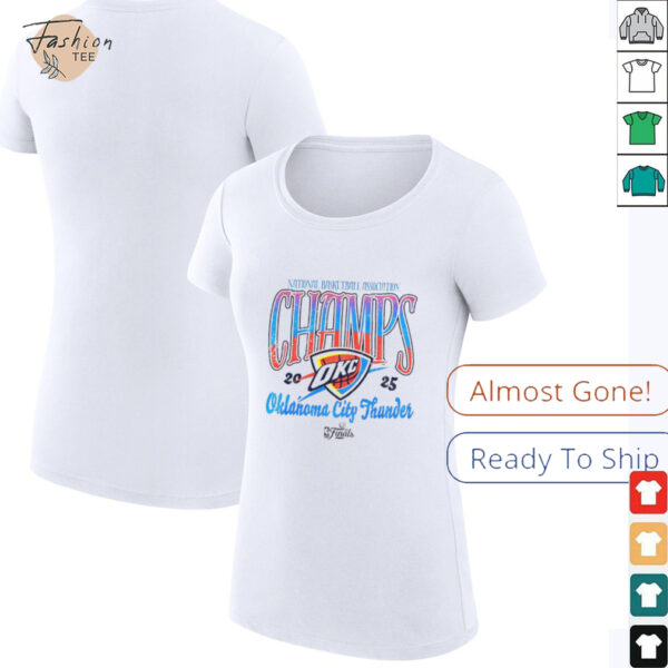 National Basketball Association Oklahoma City Thunder NBA Finals Champs shirt