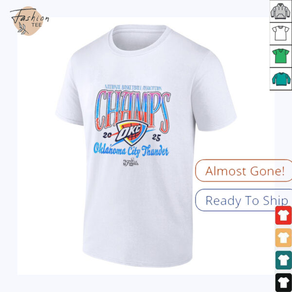 National Basketball Association Oklahoma City Thunder NBA Finals Champs shirt