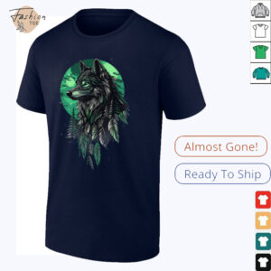 Native American Wolf Native American Pride Indian Tribe T Shirt