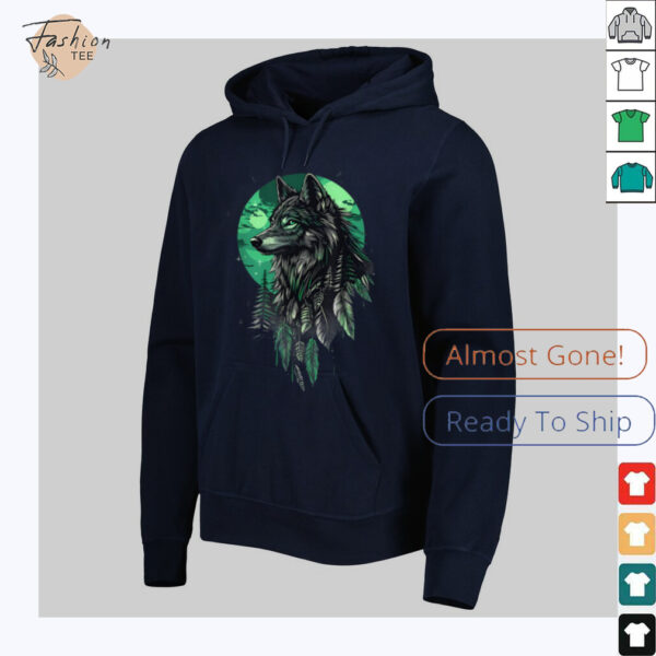 Native American Wolf Native American Pride Indian Tribe T Shirt