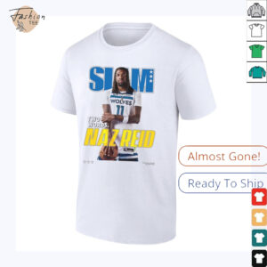 Naz Reid Minnesota Timberwolves SLAM Cover T Shirt 5 11zon3