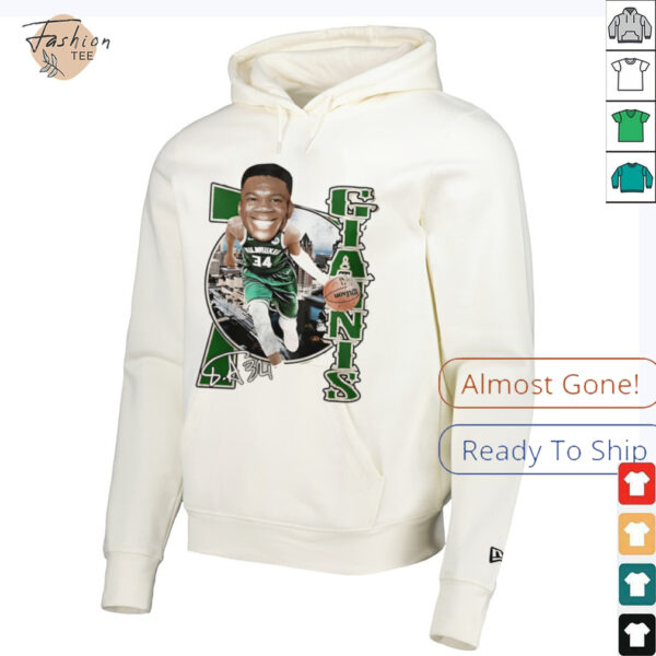 Nba Big Head Giannis Antetokounmpo cartoon retro signature shirt