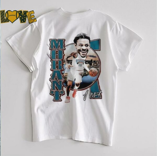 Nba Big Head Ja Morant cartoon retro signature shirt