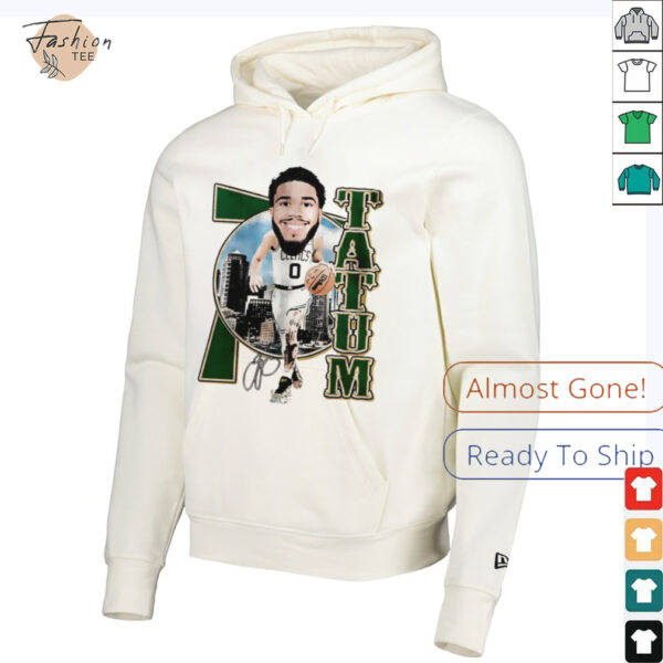 Nba Big Head Jayson Tatum cartoon retro signature shirt
