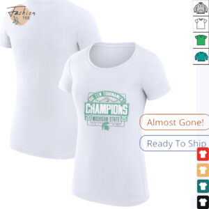 Ncaa Michigan State Hockey 2025 Big Ten Tournament Champions T...