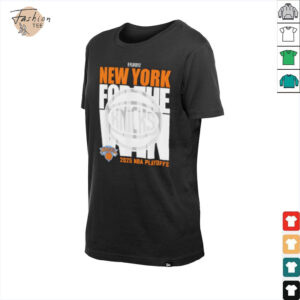 New York Knicks For The Win 2025 NBA Playoffs shirt2