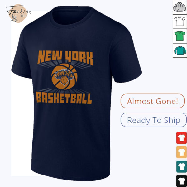 New York Knicks Stadium Essentials Unisex Club Time Tri Blend T Shirt