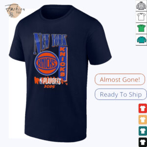 New York Knicks Youth 2025 NBA Playoffs Hype T Shirt