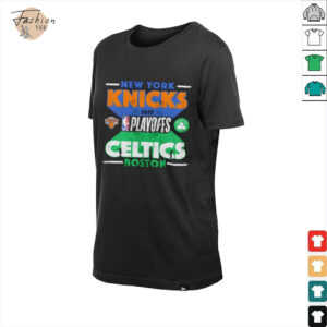 New York Knicks vs. Boston Celtics 2025 Stunt Match Up shirt0