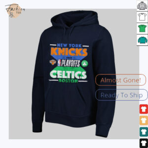 New York Knicks vs. Boston Celtics 2025 Stunt Match Up shirt2