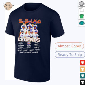 New York Mets Legends thank you for the memories signature...