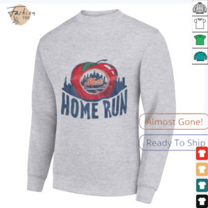 New York Mets city skyline apple home run shirt