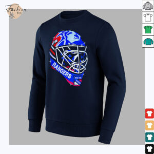 New York Rangers helmet big shirt0