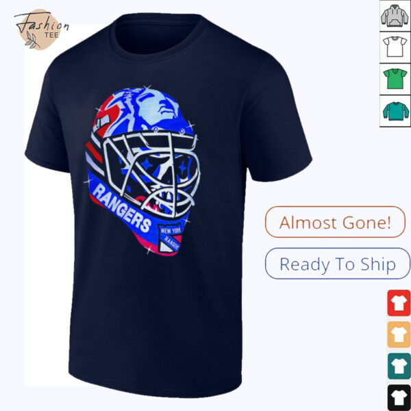 New York Rangers helmet big shirt
