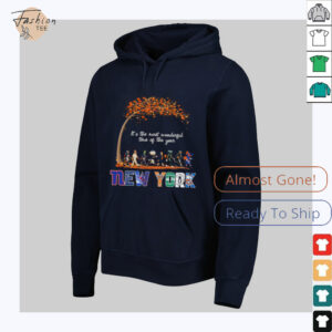 New York Sports Teams Mascot Abbey Road It’s The Most Wonderful Time Of The Year Shirt