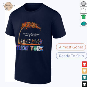 New York Sports Teams Mascot Abbey Road It’s The Most Wonderful Time Of The Year Shirt