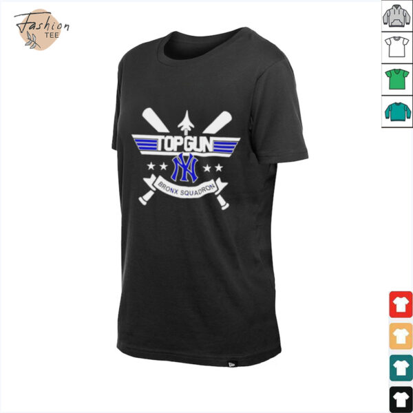 New York Yankees Top Gun Spirit Meets Bronx Squadron shirt
