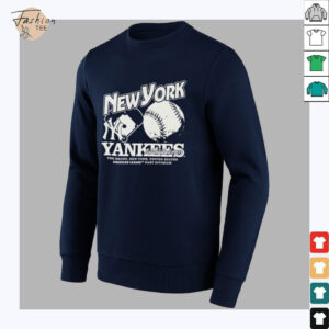 New York Yankees wordmark logo graphic shirt1