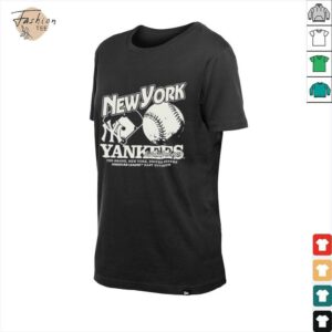 New York Yankees wordmark logo graphic shirt2
