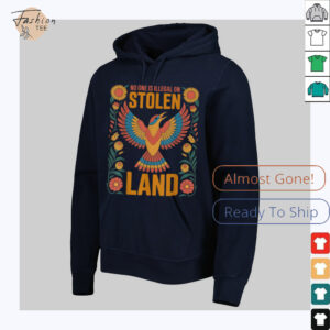 No One Is Illegal On Stolen Land Native Americans Immigrant T Shirt