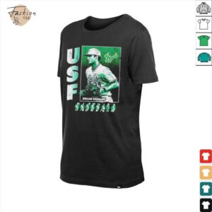 Nolan Bernard USF Bulls vintage box shirt2