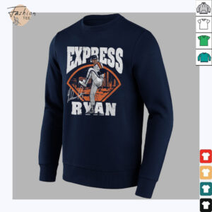 Nolan Ryan Houston Astros MLB baseball player express field shirt3 1