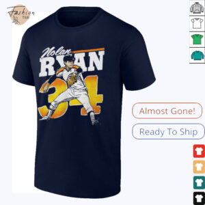 Nolan Ryan Houston Astros MLB baseball player retro shirt2 1