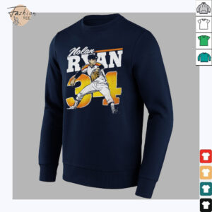 Nolan Ryan Houston Astros MLB baseball player retro shirt3 1