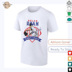 Nolan Ryan Texas Rangers MLB baseball player hall of fame shirt2 1