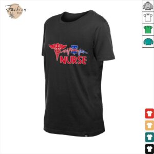 Nurse heartbeat Philadelphia Phillies baseball shirt3