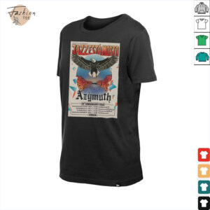 Official 025 Azymuth 50th Anniversary Tour Poster shirt2