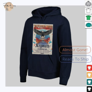 Official 025 Azymuth 50th Anniversary Tour Poster shirt3