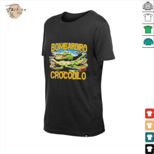 Official Bombardiro Crocodilo Brainrot T shirts