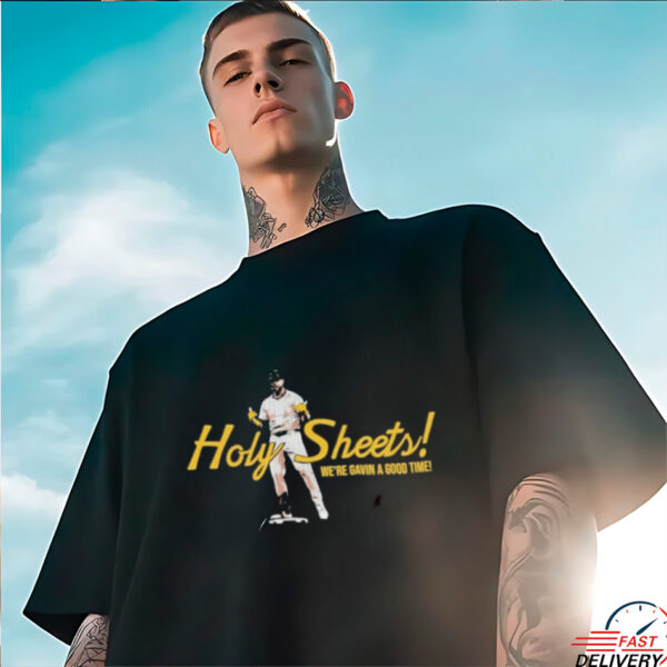 Official Gavin Sheets Holy Sheets We’re Gavin A Good Time Shirt