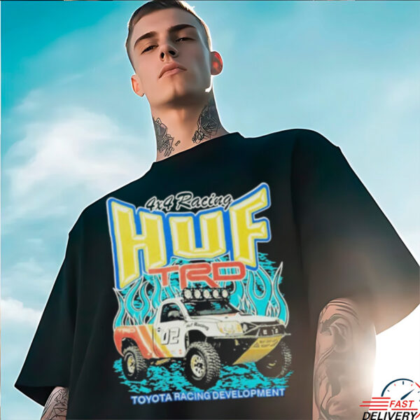 Official HUF x Toyota Racing Development TRD Pit Crew T shirts