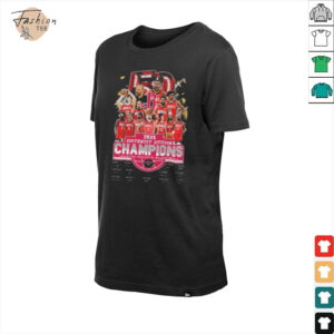 Official Houston Rockets Basketball 2025 Southwest Division Champions Signatures T...