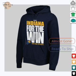 Official Indiana Pacers For The Win 2025 NBA Playoffs Shirt3