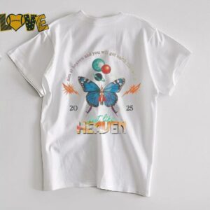 Official Just Like Heaven Celestial Butterfly Lineup shirt2
