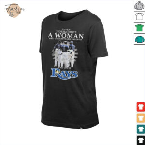 Official Never Underestimate A Woman Who Understands Baseball And Loves...