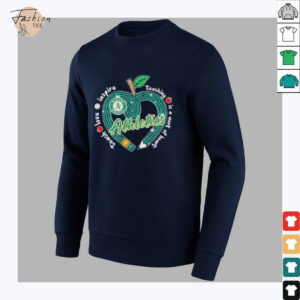 Official Oakland Athletics Teach Love Inspire Teaching Is A Work...
