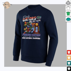 Official Only Gators Get Out Alive Florida Gators 2025 National...