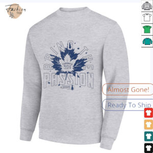 Official Toronto Maple Leafs Bring The Passion 2025 Stanley Cup Playoffs Slogan T Shirts0