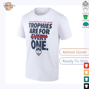 Official UConn Huskies Women’s Basketball 2025 National Champions Trophies Are...