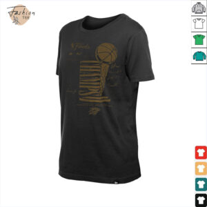 Oklahoma City Thunder 2025 NBA Finals Champions Double Dribble Roster Trophy signatures shirt