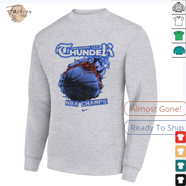 Oklahoma City Thunder 2025 NBA Finals Champions shirt