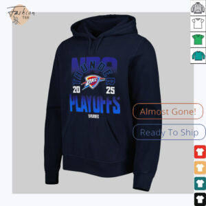 Oklahoma City Thunder 2025 NBA Playoffs retro shirt