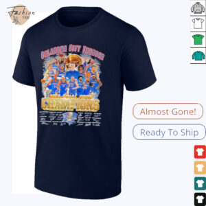 Oklahoma City Thunder NBA Final Champions 2025 signatures shirt